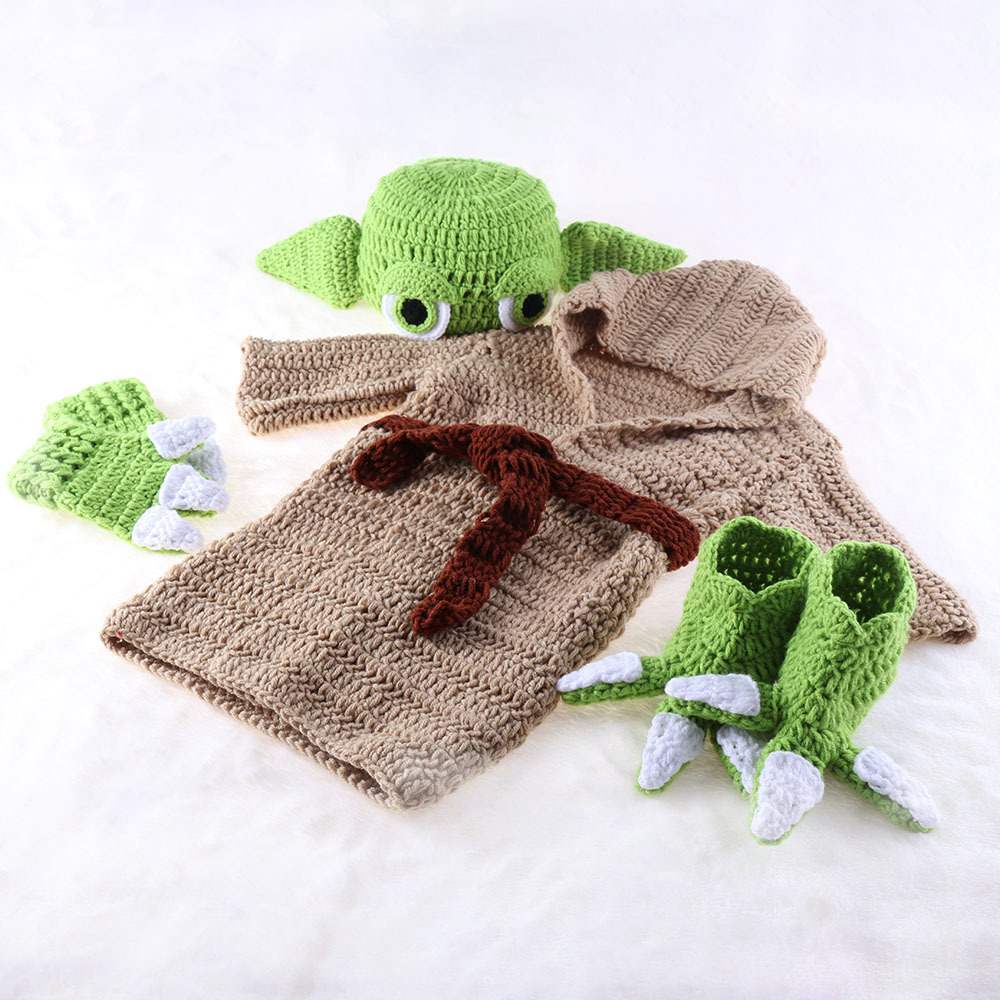 Baby  Crochet Knit Costume Set