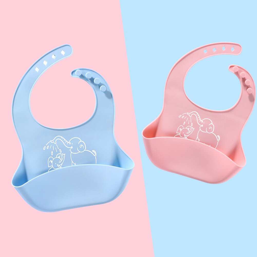 Pastel Silicone Bib