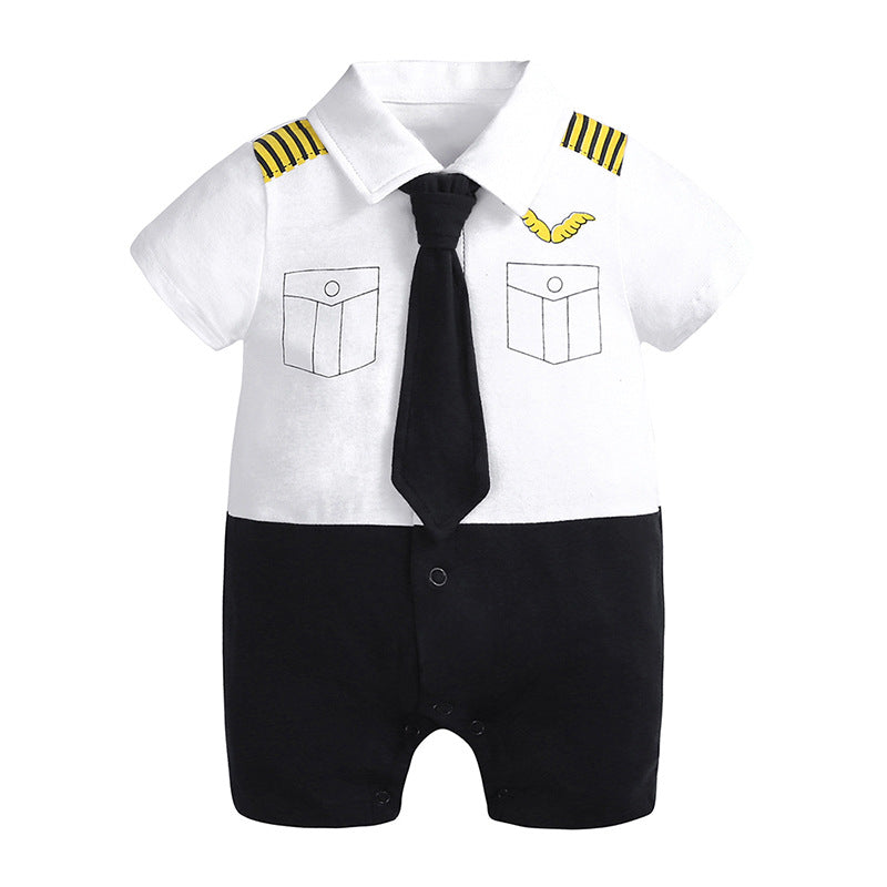 British Style Baby Gentleman Onesie