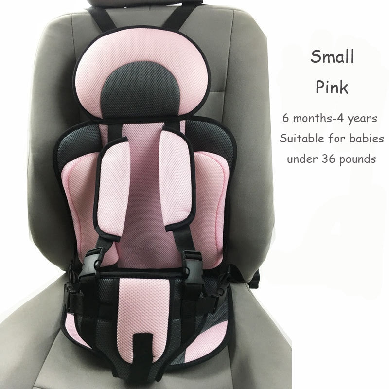 6 Months To 12 Years Old Car Seat Cushion Adjustable Stroller Seat Pad