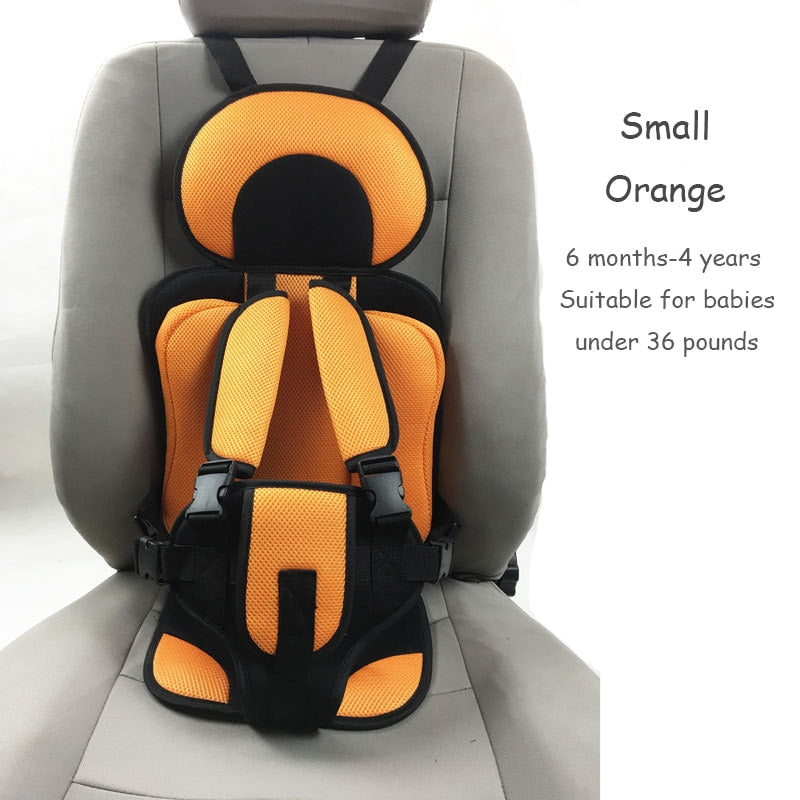 6 Months To 12 Years Old Car Seat Cushion Adjustable Stroller Seat Pad