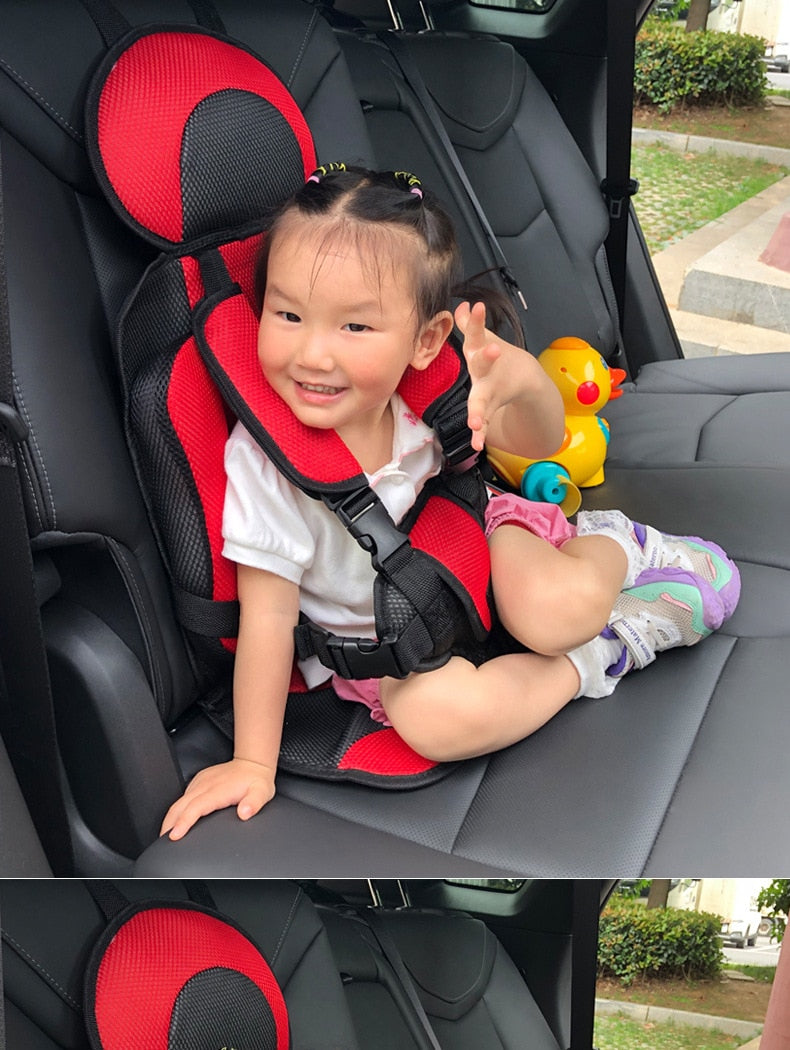 6 Months To 12 Years Old Car Seat Cushion Adjustable Stroller Seat Pad