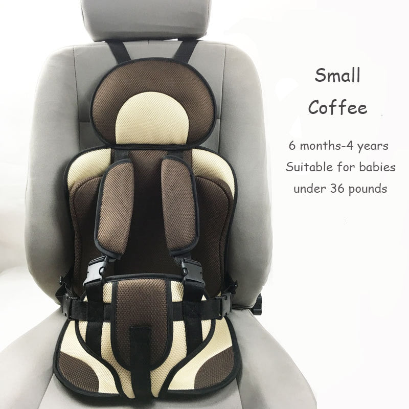 6 Months To 12 Years Old Car Seat Cushion Adjustable Stroller Seat Pad