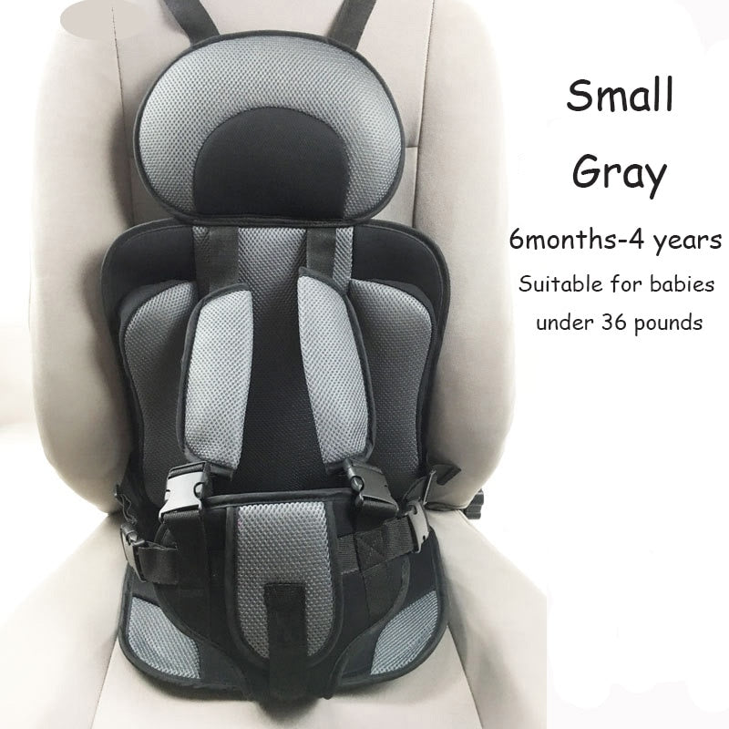 6 Months To 12 Years Old Car Seat Cushion Adjustable Stroller Seat Pad