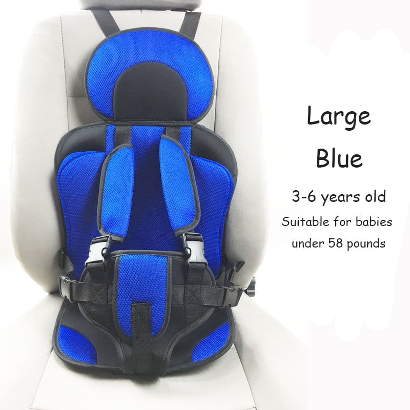 6 Months To 12 Years Old Car Seat Cushion Adjustable Stroller Seat Pad