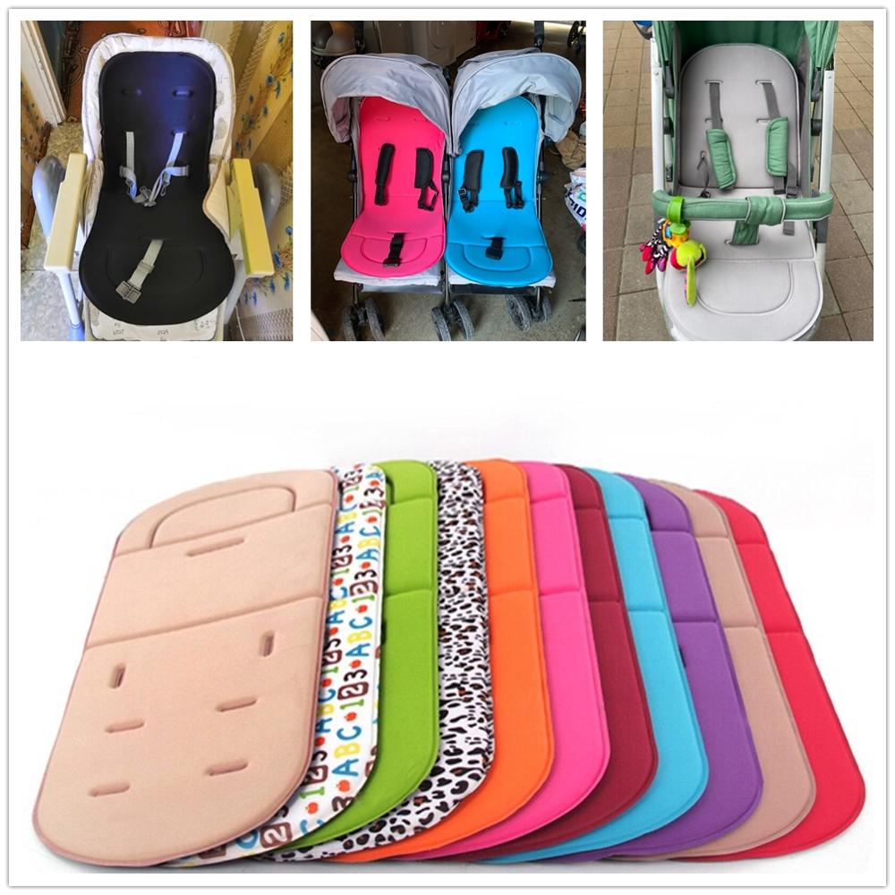 Baby Stroller Seat Cushion Kids Pushchair Car Cart High Chair Seat Trolley Soft Mattress Baby Stroller Cushion Pad Accessories