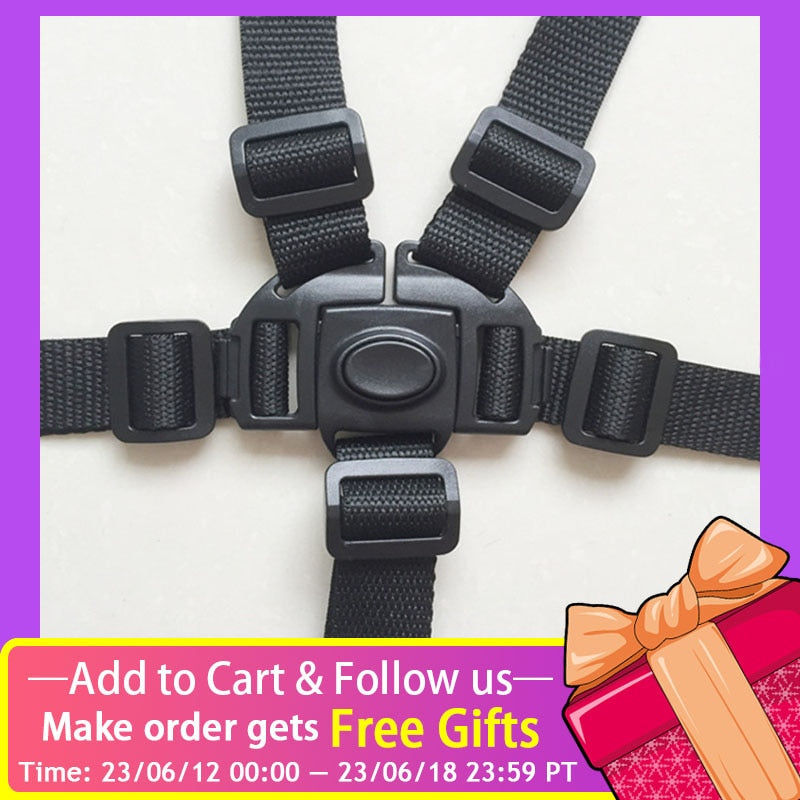 5 Point Universal Harness Safe Belt For Stroller